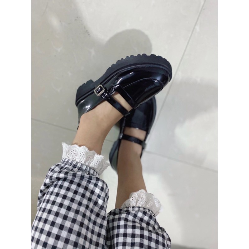 Có Sẵn - Giày Mary Jane Đế Cao Basic | BigBuy360 - bigbuy360.vn
