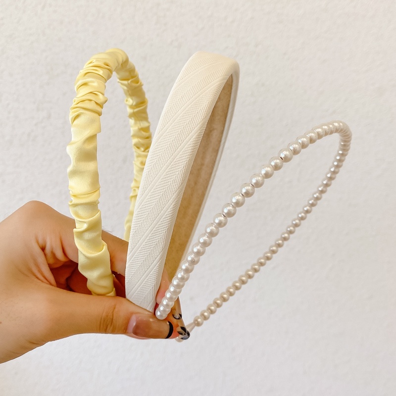 Set 3/4/5 dây buộc tóc nhiều màu sắc