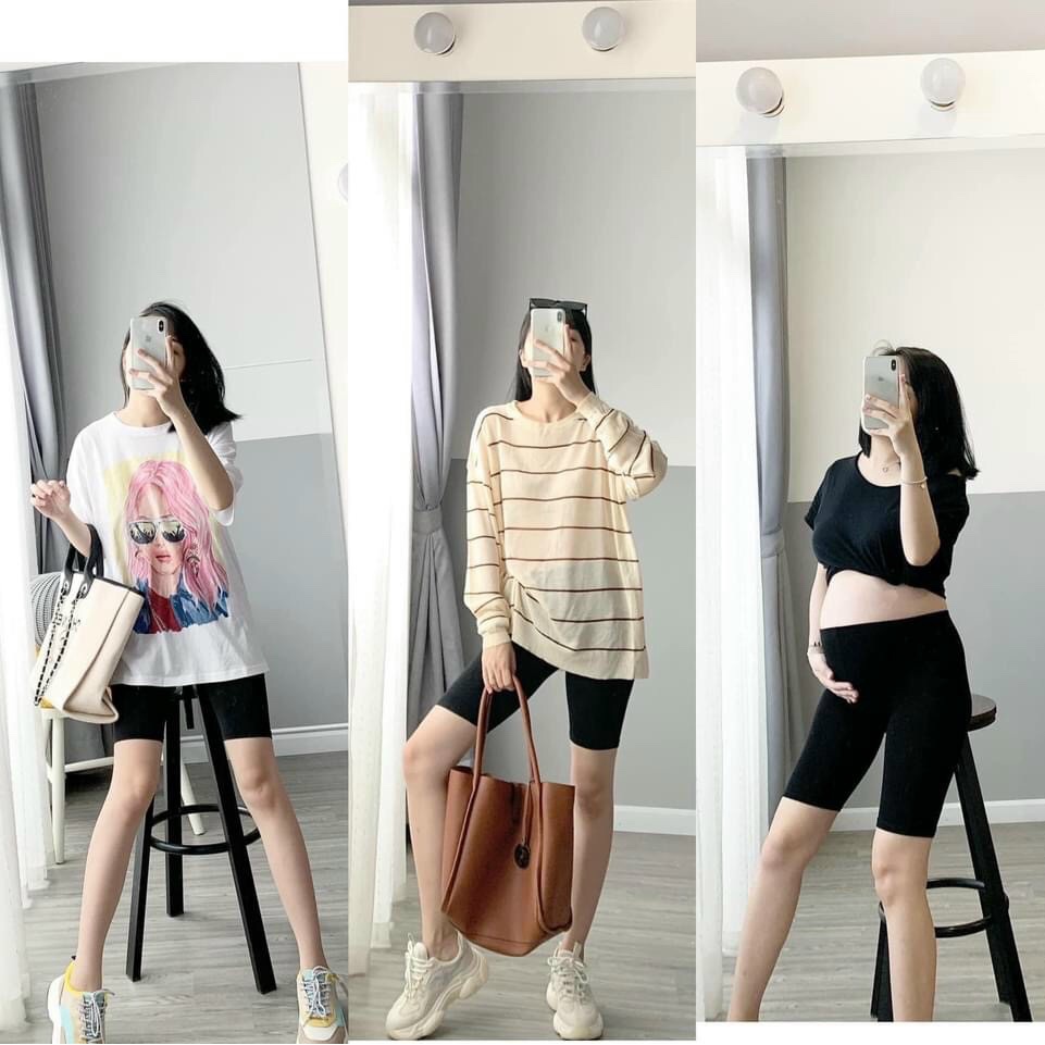 QUẦN BẦU COTTON PHOM TRÊN GỐI CO GIÃN TỐT SIZE LỚN