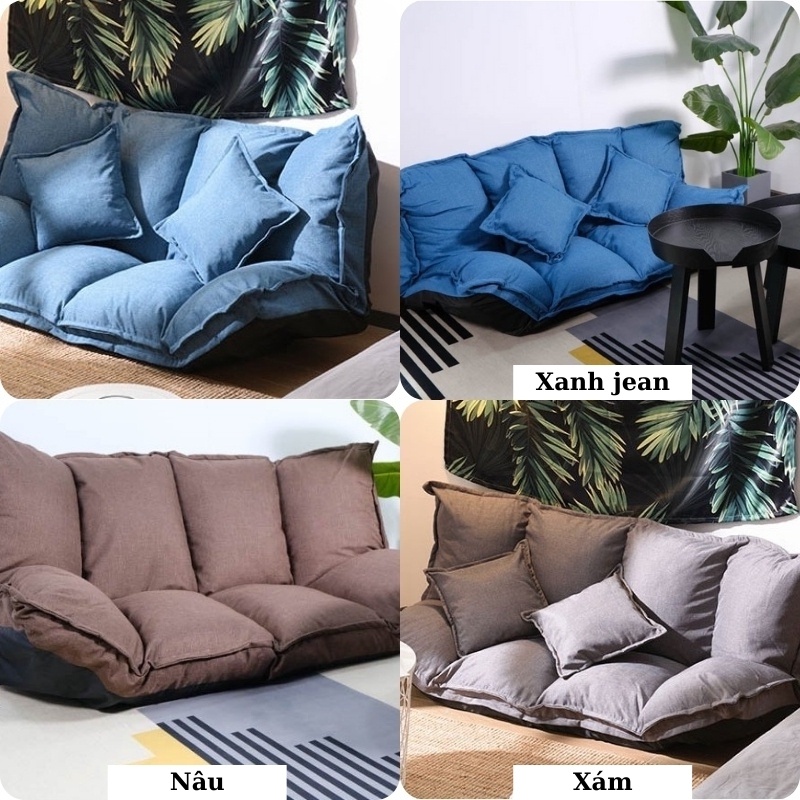 Sofa Bệt Giường Bed lười đa năng vải bố