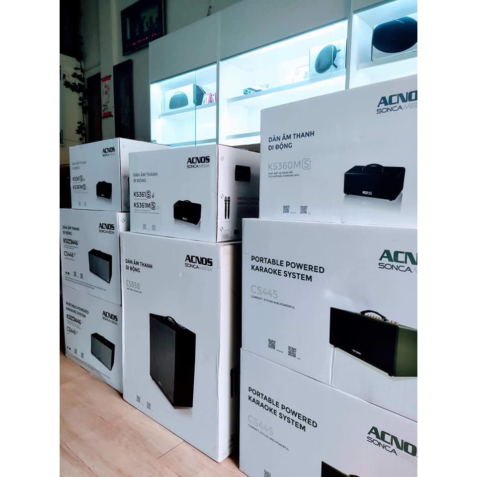 Loa Acnos Ksnet550- Dàn âm thanh Karaoke di động chuyên nghiệp