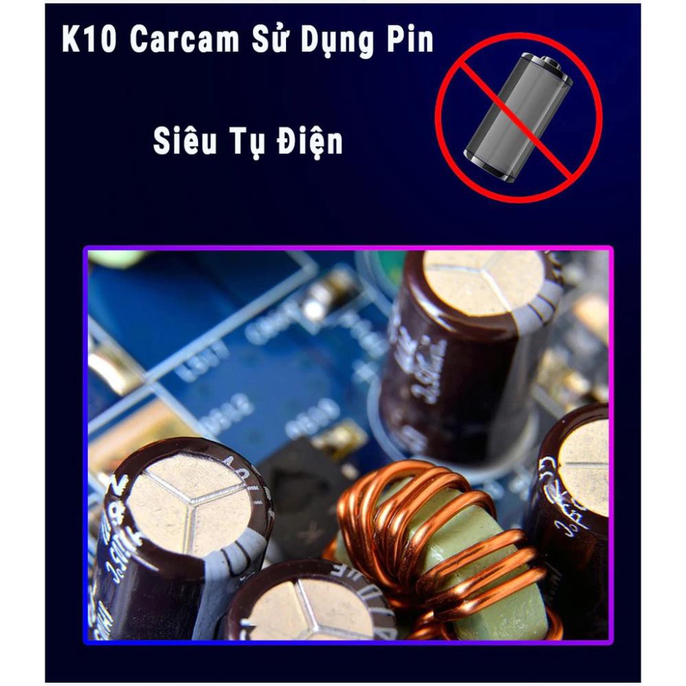 [ Gía shock] Camera Hành Trình Car Cam K10 GPS 2 Camera Trước Sau-cảnh báo lấn làn va chạm | BigBuy360 - bigbuy360.vn