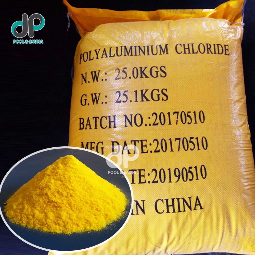 1kg PAC 31% xử lí nước, trợ lắng PAC, keo tụ PAC, phèn PAC -  ứng dụng trong nước cấp, nước thải, hồ bơi, thủy hải sản