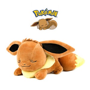 GẤU BÔNG POKEMON EEVEE  TAI DÀI NGỦ SAY  HÀNG CHÍNH HÃNG POKEMON SIÊU ĐẸP MỚI 100%
