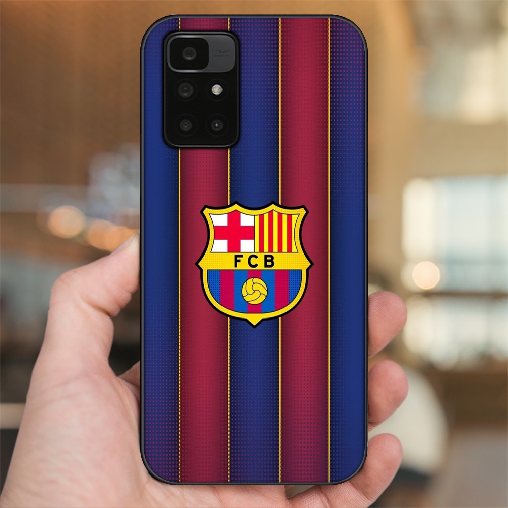 Ốp lưng Xiaomi Redmi 10 viền đen in hình Barcelona Barca