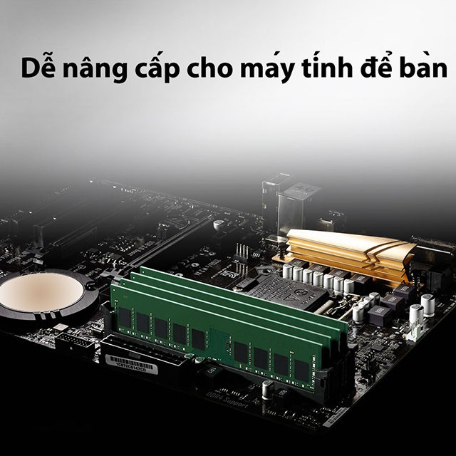 [Mã ELMS05 giảm 5% đơn 300k]RAM Kingston ValueRAM DDR4 2400MHz 8GB PC Memory (KVR24N17S8/8) | BigBuy360 - bigbuy360.vn