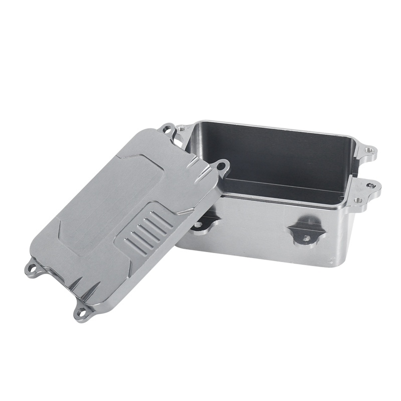 Hộp Nhận Tín Hiệu Bằng Kim Loại Cho Xe Điều Khiển Từ Xa 1 / 10 Crawler Axial Scx10 Rc4Wd D90 D110