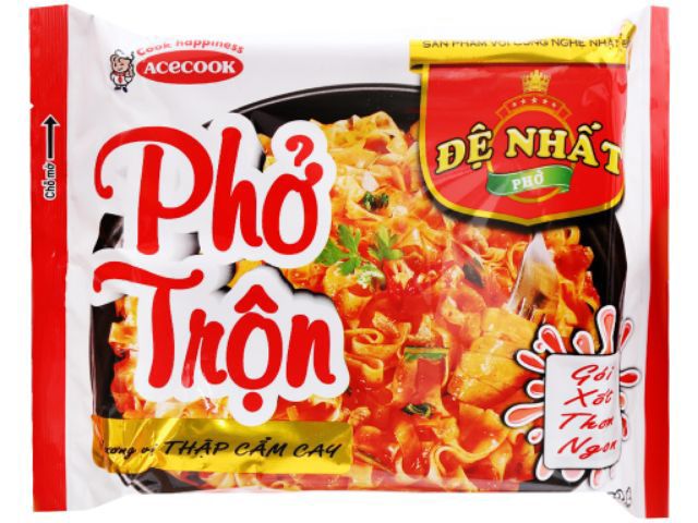 Thùng Phở Trộn Đệ Nhất 18 gói 82g