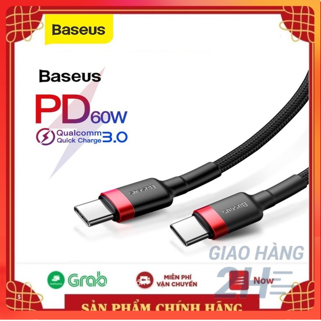 [ PD 100W ] Cáp sạc nhanh  cổng Type-C PD 100W / 60W - Hàng chính hãng - Typec to type C 60w sạc nhanh PD -hshop365