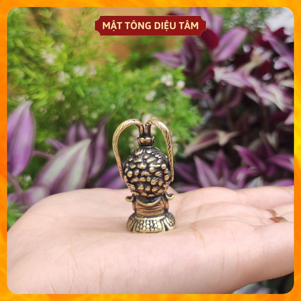Tượng tôn ngộ không tề thiên đại thánh mini bày trang trí bàn trà, bàn làm việc phụ kiện trang trí bể cá tép cảnh