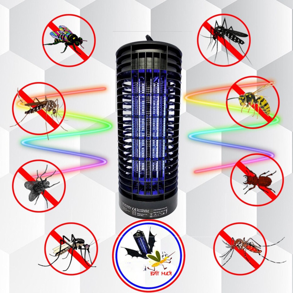Đèn bắt muỗi điện quang con dơi siêu hiệu quả Insect Killer Zapper XL-218 phiên bản 2021