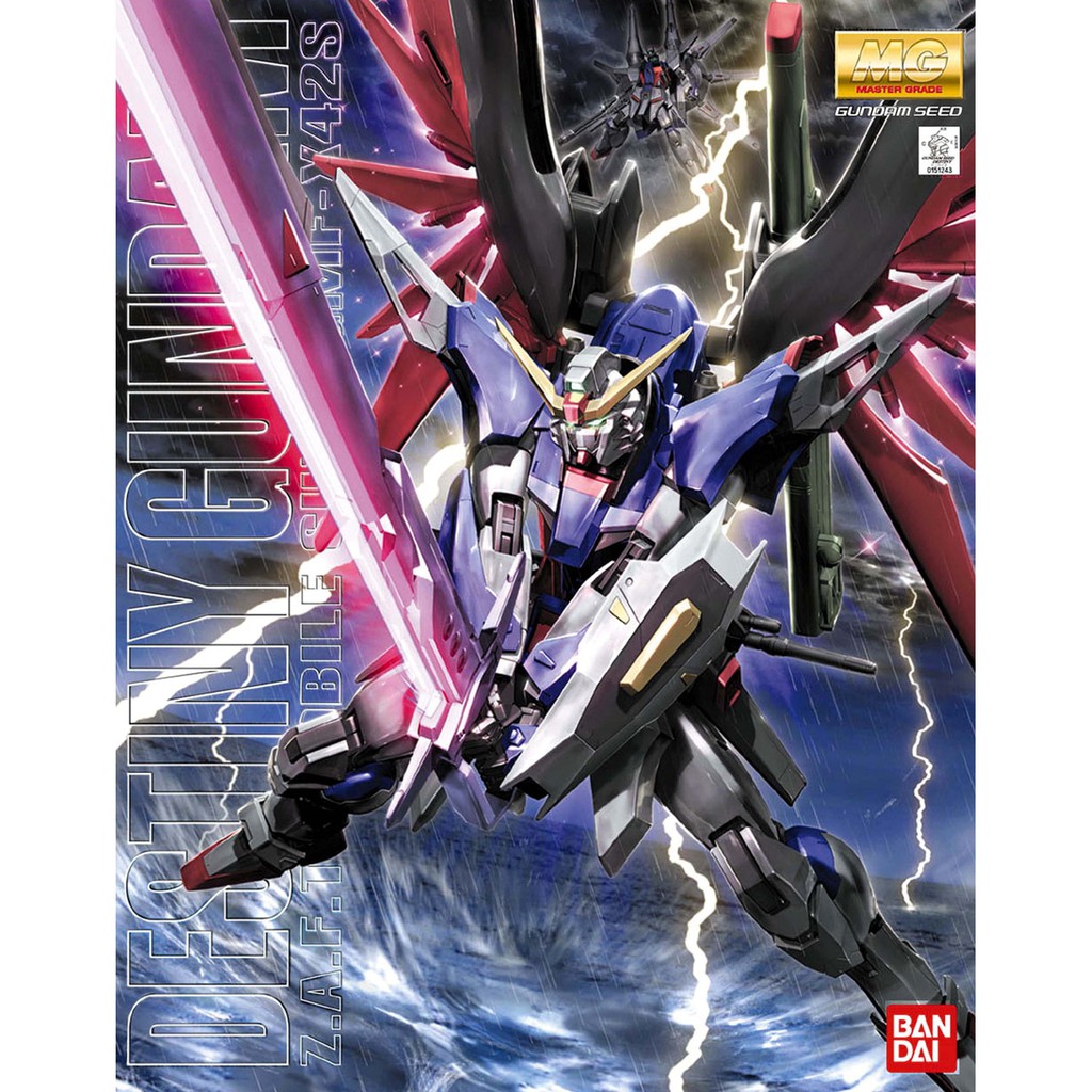 Mô Hình Lắp Ráp MG 1/100 ZGMF-X42S Destiny Gundam Extreme