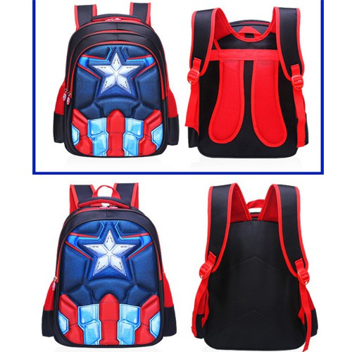 Balo trẻ em Superman 3D, cặp sách cho bé yêu BL22