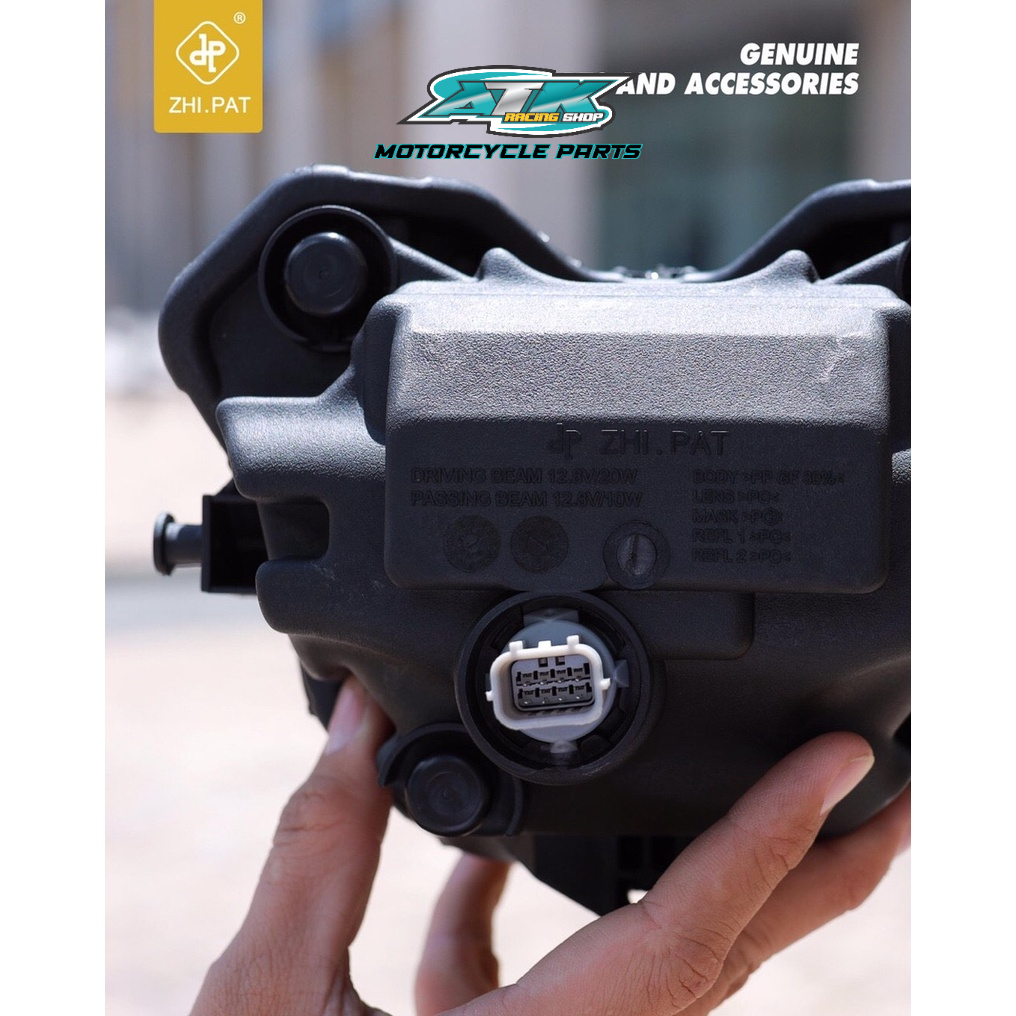 Choá đèn pha led 2 tầng Zhi.pat dành cho xe winner v1 siêu sáng