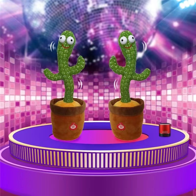 âm nhạc khiêu vũ đồ chơi Xương Rồng Nhảy Múa,cây xương rồng nhảy múa Xương Rồng Nhại Tiếng Xương Rồng Nhảy Múa, nhại tiếng, Xương Rồng Nhại Tiếng đèn nháy Đồ Chơi Nhồi Bông Hình Cây Xương Rồng Khiêu Vũ Dễ Thương，Xương Rồng Biết Nói Biết Khiêu Vũ Nhảy Múa