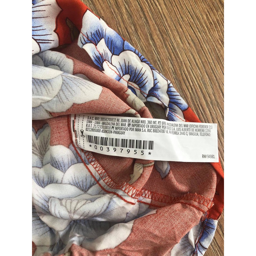 Đầm Hoa F21 Dáng Suông Kami