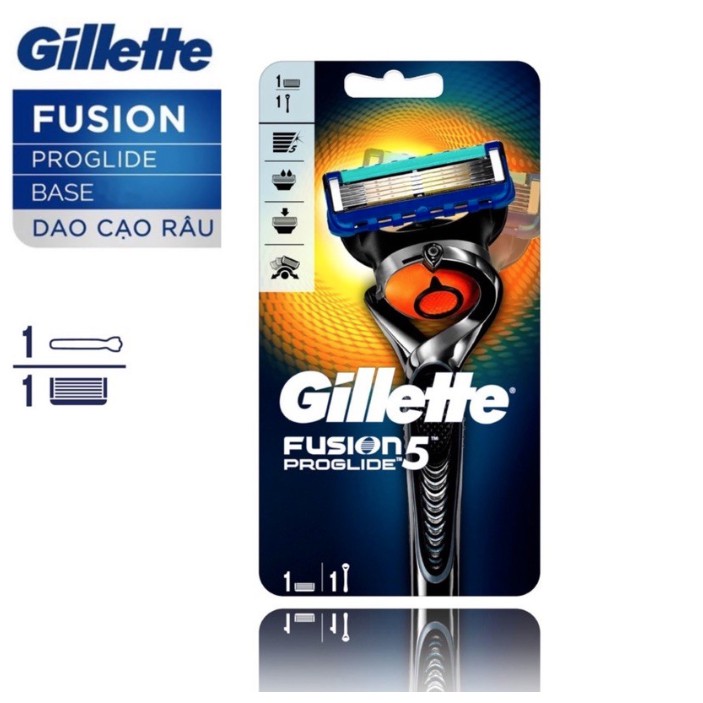 Cán Dao Cạo Gillette Fusion Proglide 5 Lưỡi Cao Cấp