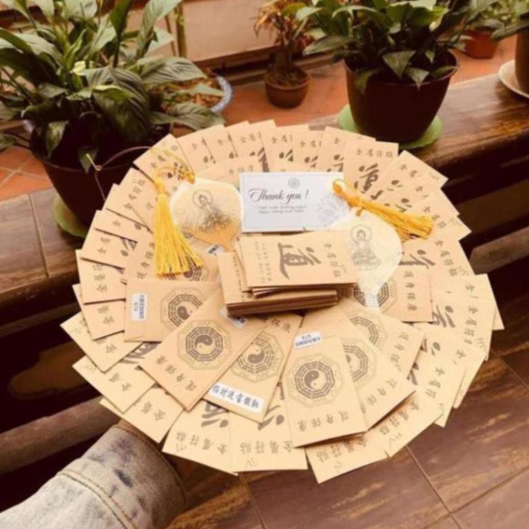 [SHOPEE TRỢ GIÁ] Miếng dán hồ ly quyến rũ linh phù tài lộc để ví, ốp dán điện thoại máy tính bảng