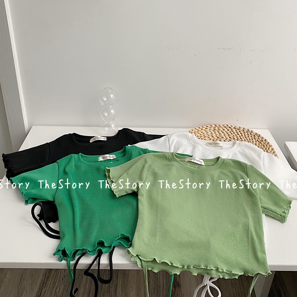 [STR] [ẢNH THẬT SHOP CHỤP] Áo croptop đan dây bụng A2477