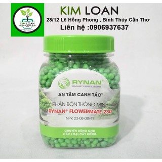 Phân bón thông minh Rynan FlowerMate 230 NPK 23-8-8 hũ 150g