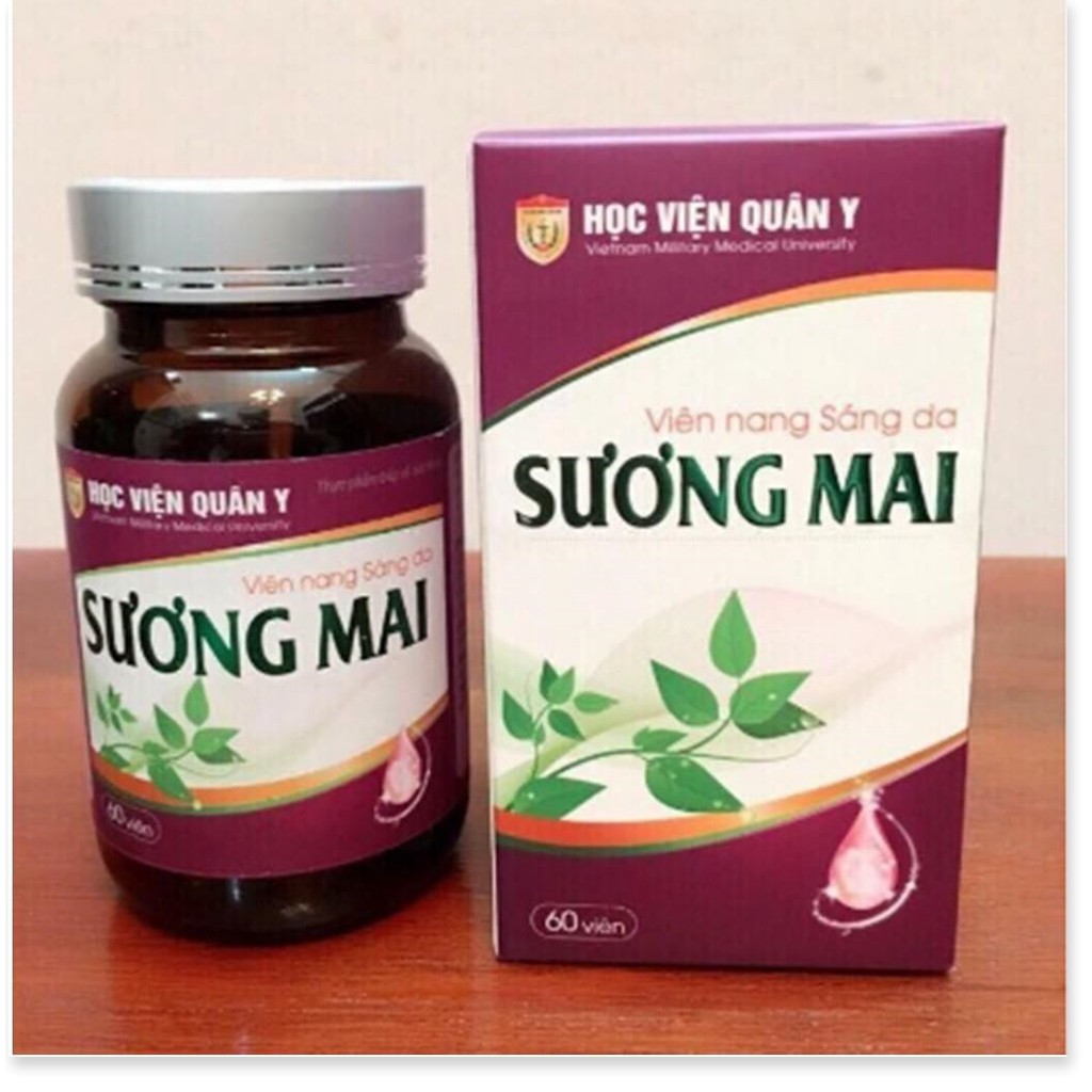 Viên uống sáng da Sương Mai Học Viện Quân Y