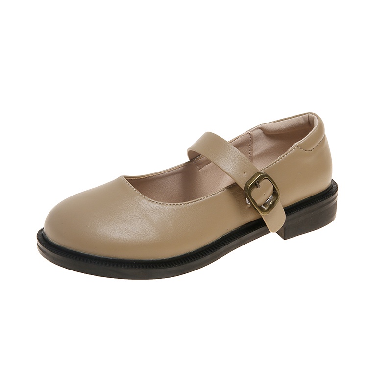 Giày da IELGY phong cách retro Anh Quốc dành cho nữ