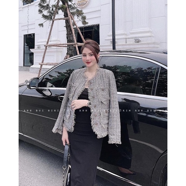 Bán sỉ áo dạ tweed