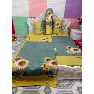 Set 5 món Vỏ Chăn Ga Gối Poly Cotton (Được chọn mẫu)
