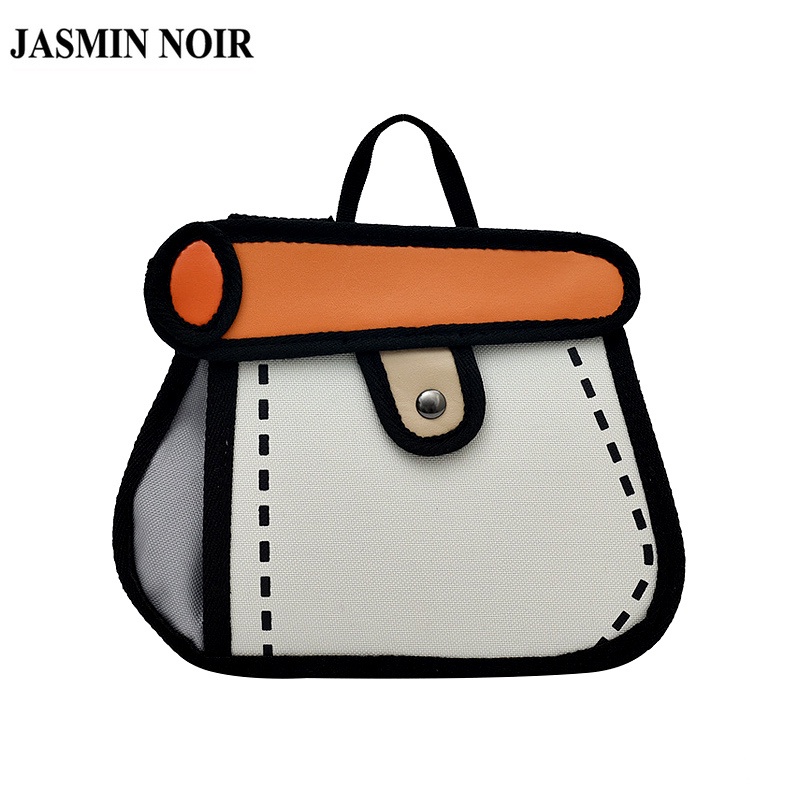 Túi Đeo JASMIN NOIR Chéo Canvas Có Khóa Cho Nữ
