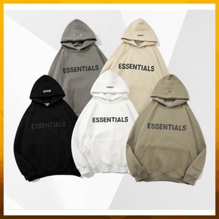 Áo Hoodie Essentials áo hoodie sweater unisex nam nữ form rộng dài nỉ bông đẹp phong cách hàn quốc
