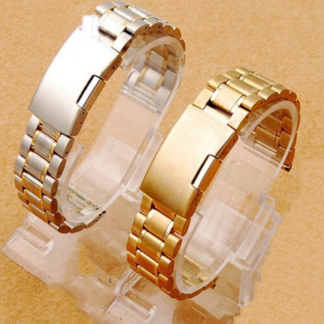 Dây đồng hồ omega đúc, có đầu ôm và đầu bằng