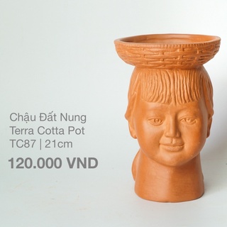 Chậu Trồng Cây Đất Nung - TC87