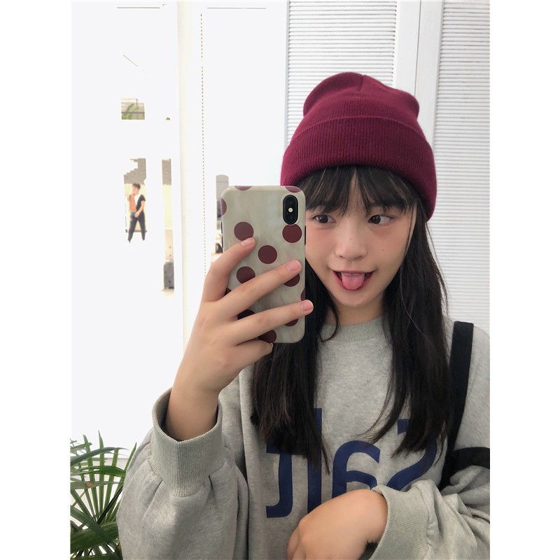 Mũ Len Beanie Dành Cho Nam Và Nữ