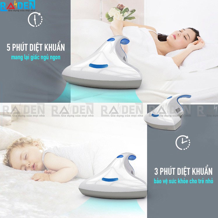 Máy hút bụi ga giường, vệ sinh rèm cửa GreenCook GCMV01 (Màu ngẫu nhiên) | BigBuy360 - bigbuy360.vn