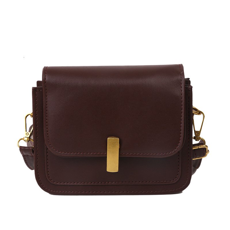 Túi đeo chéo nữ thời trang hàn quốc khóa cài cao cấp, da PU bền đẹp HX131