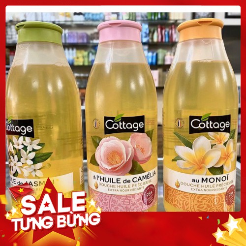[ RẺ VÔ ĐỊCH ] Gel tắm Cottage Pháp 560ml S008