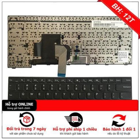 Bàn phím laptop Lenovo IBM Thinkpad E450 E450C E455 E460 E465 W450 04X6101, MP-13U53US-G62, SN20E66181, 04X6181