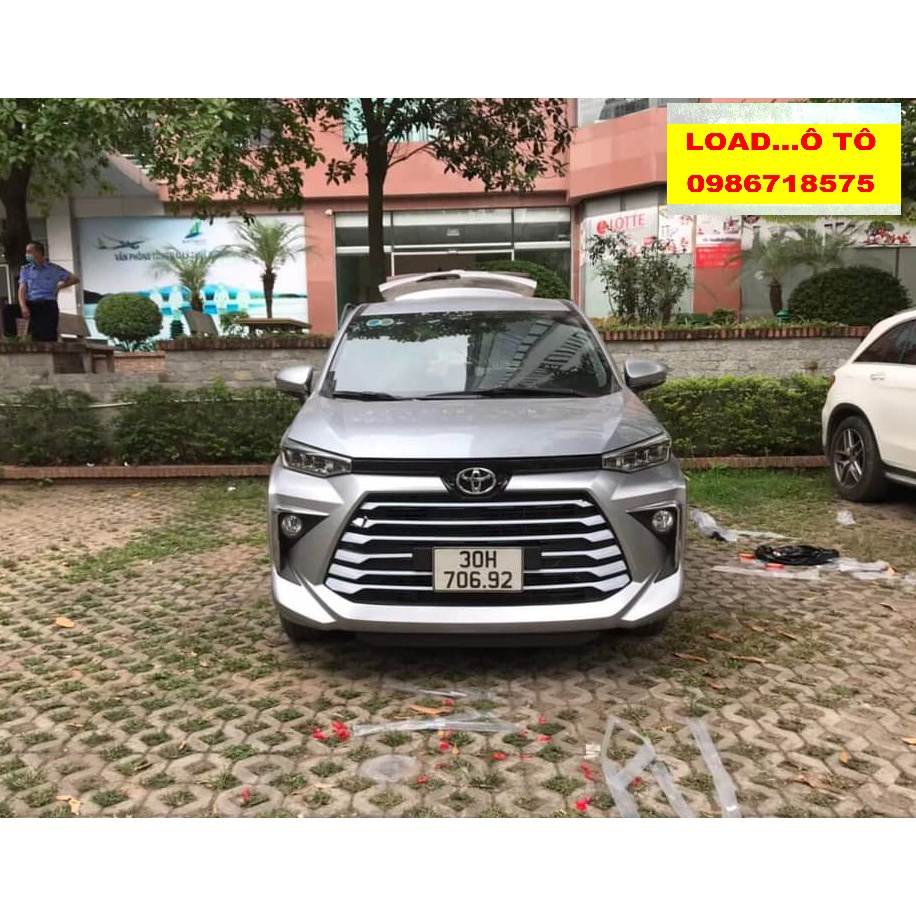 Ốp Trang Trí Calang Xe Toyota AVANZA 2022-23 Mẫu Inox Sáng Bóng Cao Cấp