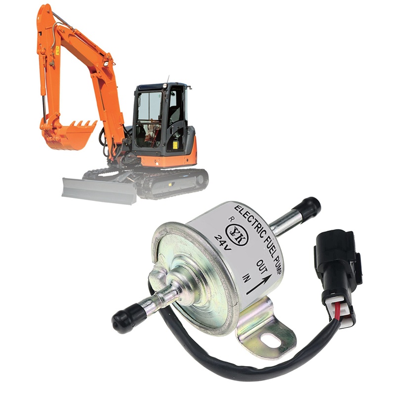 Bơm nhiên liệu 24V cho máy xúc Hitachi 4TNV88 3TNV88-NHB NHBB Mini 129612-52100