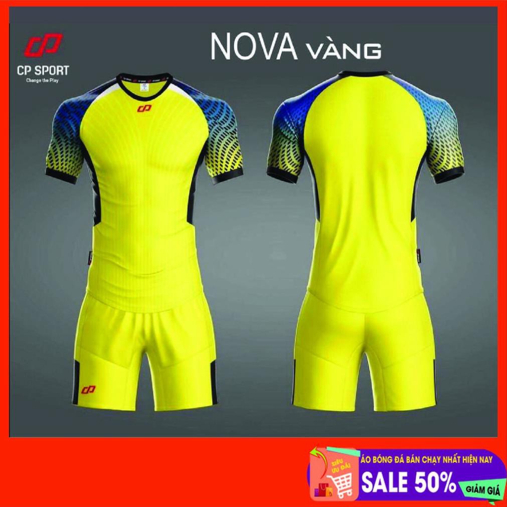 Bộ áo bóng đá không logo CP NOVA  2021 - 2022 sẵn kho, giá tốt