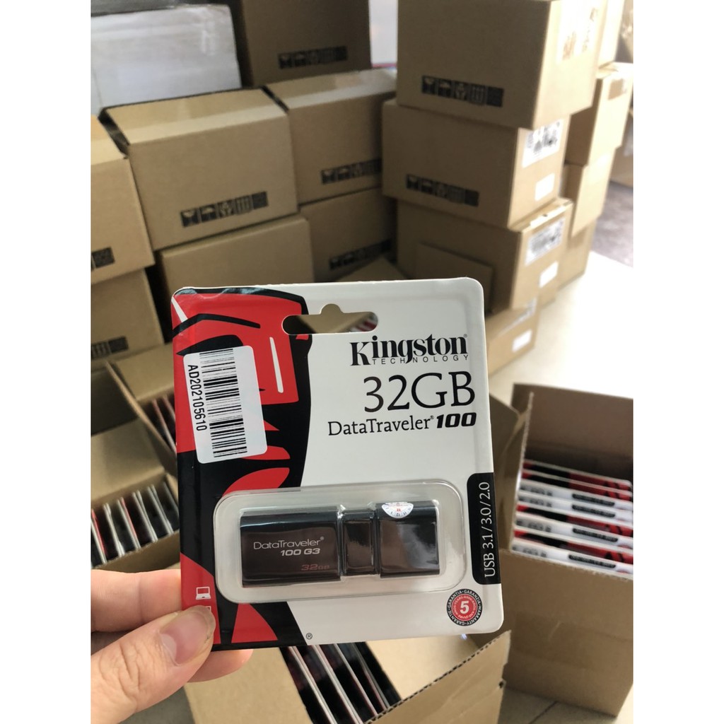 USB Kingston 32GB DT100G3 USB 3.0 chính hãng