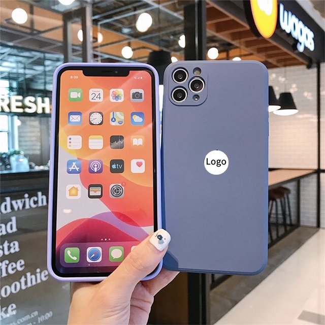 Ốp điện thoại màu nhám hợp thời trang cho iPhone 11 12 13 Pro Max X XS Max XR