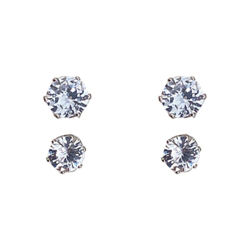 Khuyên Tai Nam Châm Hút Không Cần Bấm Lỗ Tai Phong Cách punk Đường Phố