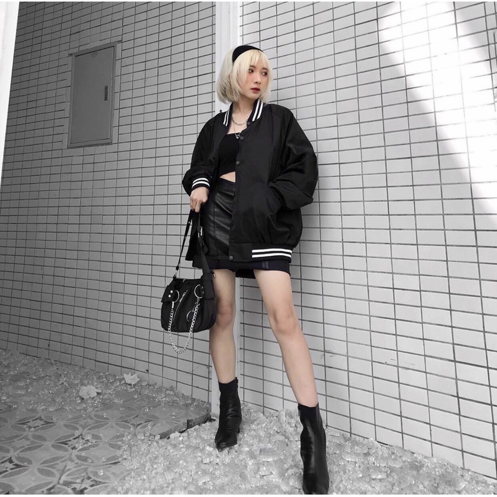 [Mã WASTMAY giảm 15% tối đa 30K đơn 150K] Áo Khoác Dù BOMBER MAR.CUS. Ulzzang Unisex 1hitshop | BigBuy360 - bigbuy360.vn