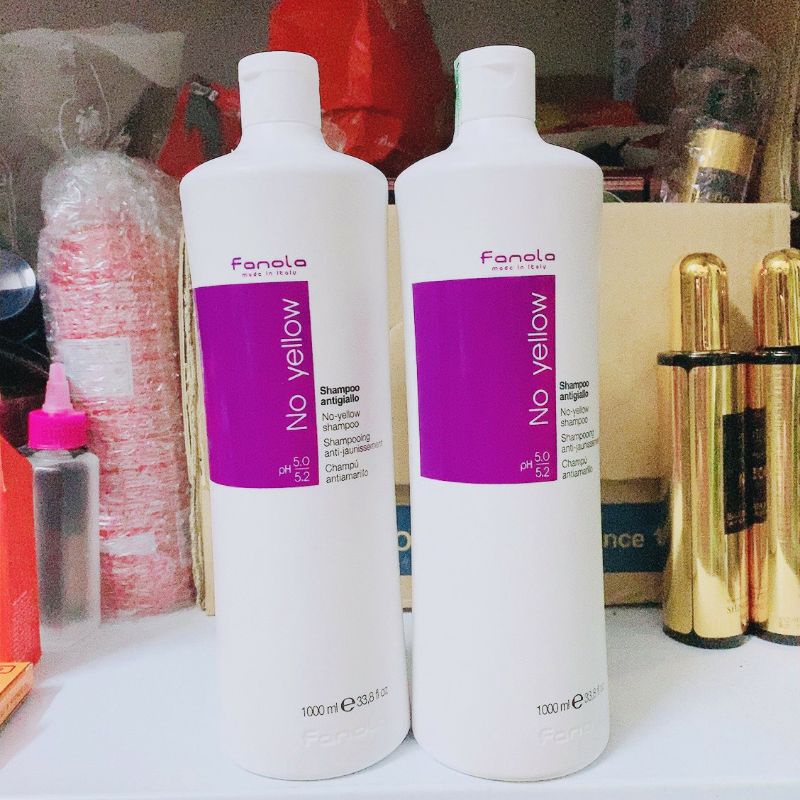 DẦU GỘI TÍM  KHỬ VÀNG FANOLA NOYELLOW 1000ML