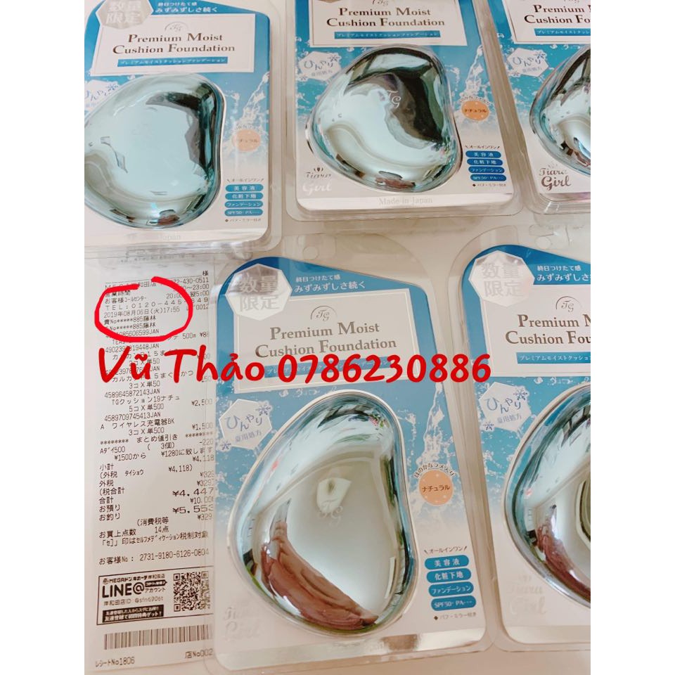 Trả hàng Phấn nước Tiara