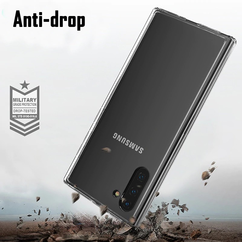 Ốp Lưng Silicon Cho Samsung Galaxy Note 10 (Trong Suốt) - Ốp Lưng Samsung Note 10