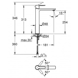 Vòi chậu Grohe Lineare 23405001
