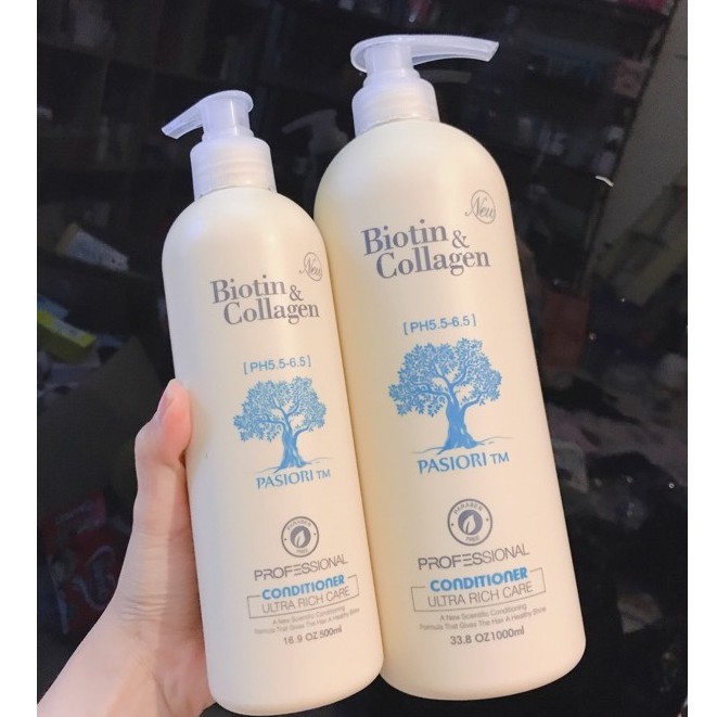 Cặp Dầu Gội Xả Biotin Collagen Trắng | Giảm Rụng Tóc,Phục Hồi Tóc Khô Xơ, Hư Tổn | Hàng Chính Hãng | BigBuy360 - bigbuy360.vn