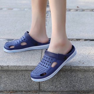 Dép giày sandal phối lưới thoáng khí phong cách hàn quốc thời trang mùa hè cho nam